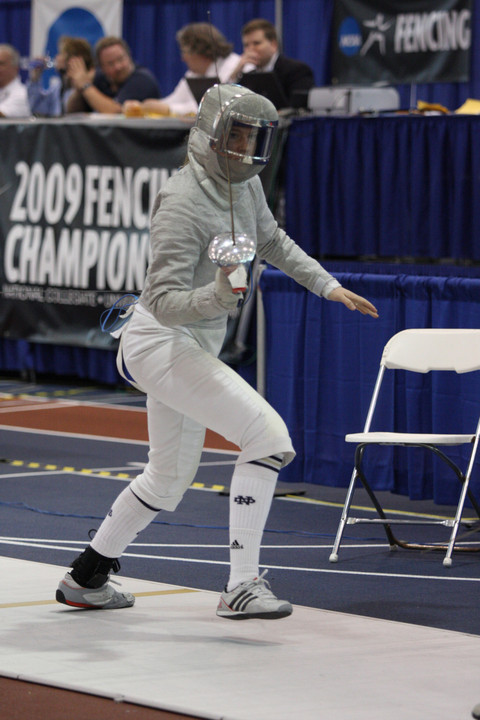 Senior Eileen Hassett earned her second straight NCAA Midwest Regional gold medal on Saturday, going 8-1 in final pool play.