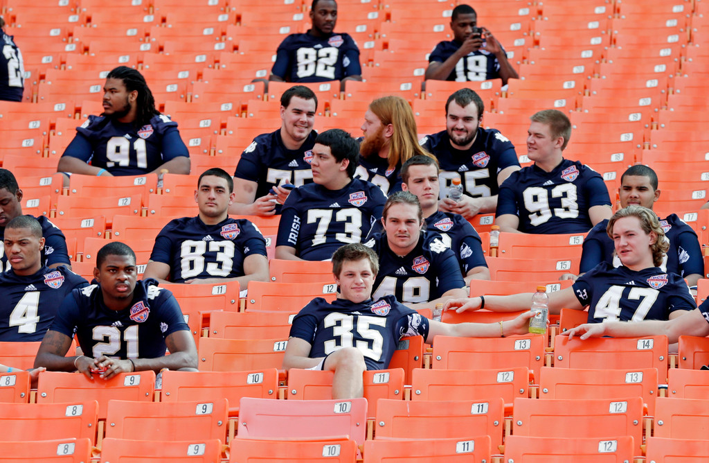 Irish in Miami - Media Day (AP)