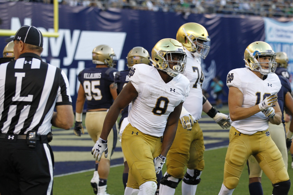 Notre Dame vs. Navy