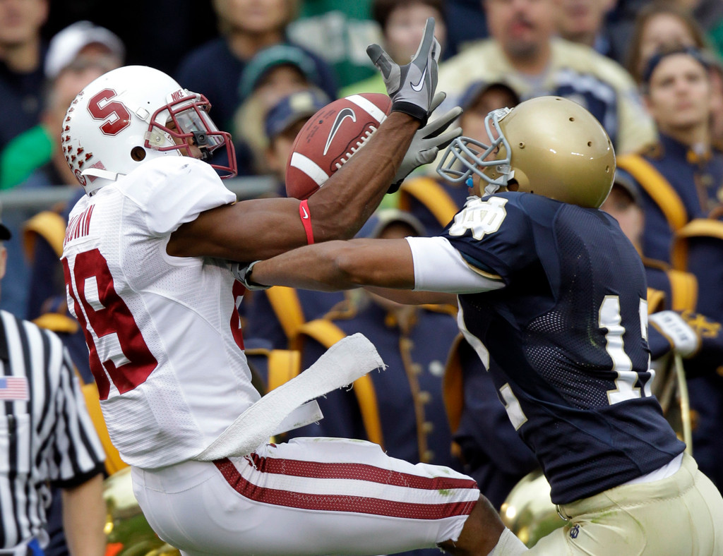 Notre Dame Falls to No. 16 Stanford, 37-14 (AP)