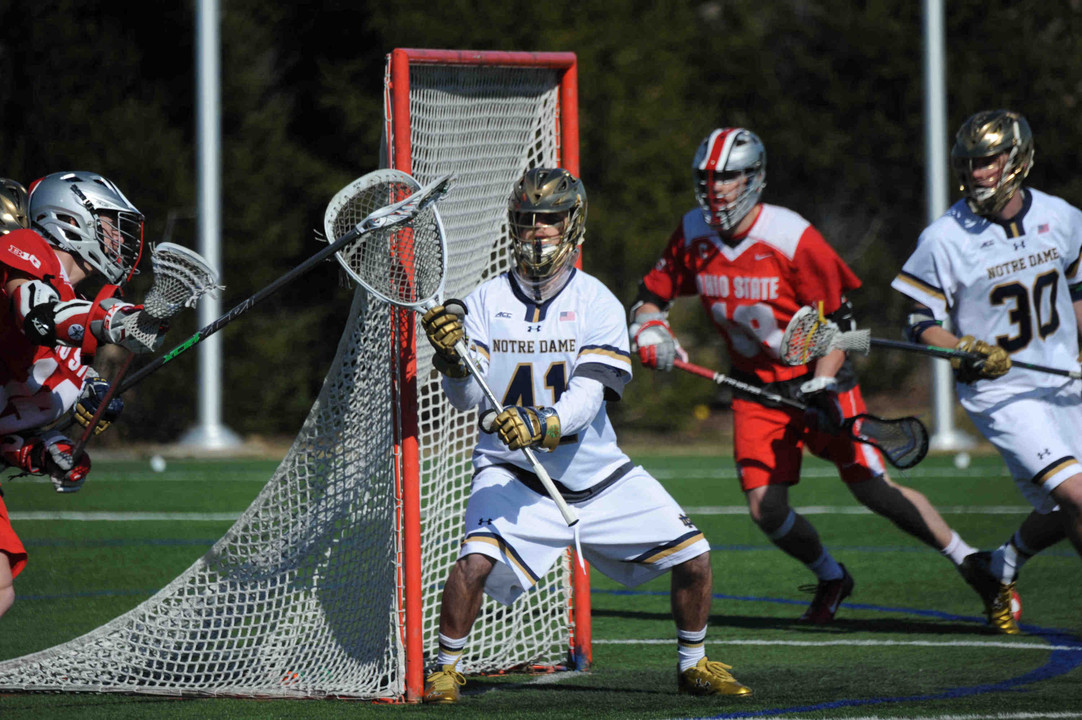 Sophomore goalie Shane Doss made 11 saves against Ohio State.