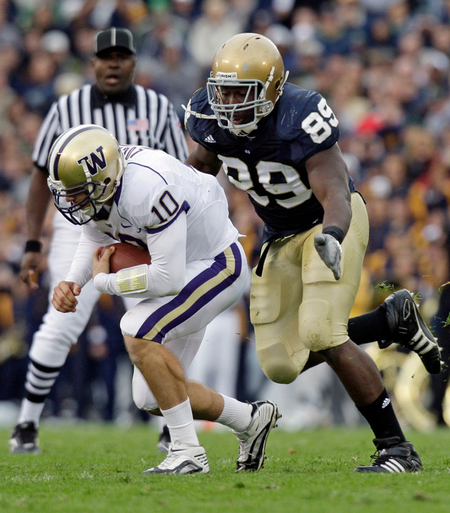 Junior defensive end Kapron Lewis-Moore will be in the hot seat for Wednesday's Fighting Irish Fan Chat, joined by senior defensive back Darrin Walls and Notre Dame men's soccer coach Bobby Clark.