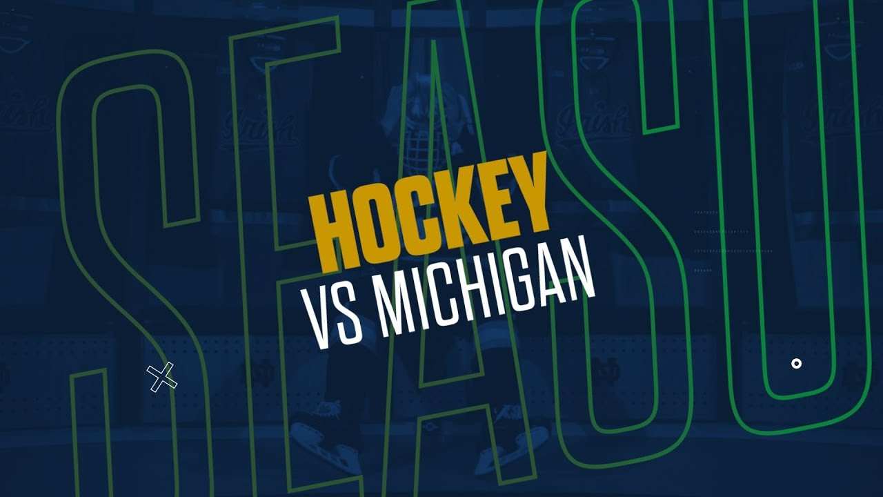 @NDHockey | Highlights at Michigan, Game 2 (2018)