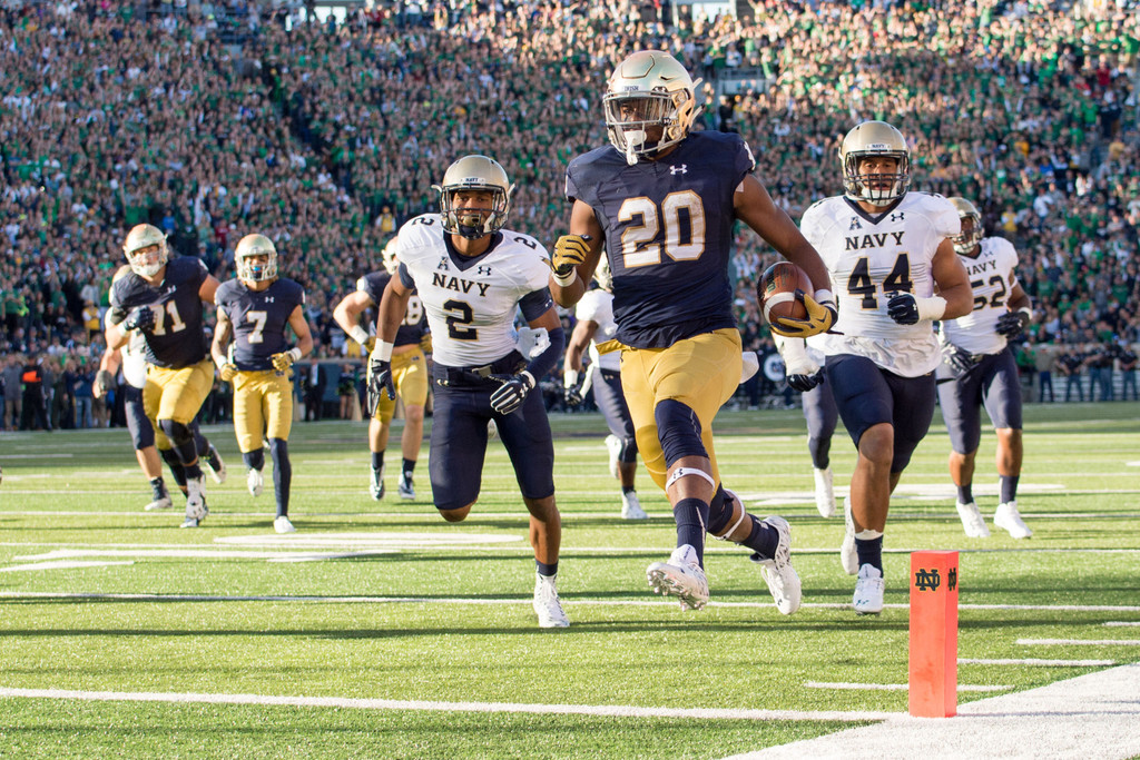 Notre Dame vs. Navy: The Recent Rivalry in Photos