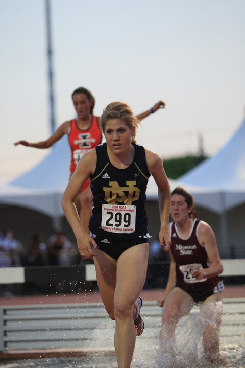Senior Lindsey Ferguson became the third Irish track and field student-athlete to qualify for the NCAA Indoor Championships.