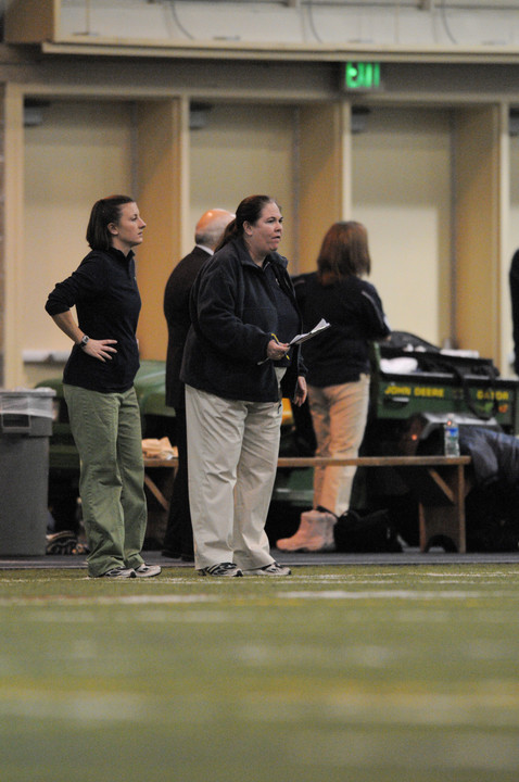 Tracy Coyne coached the Notre Dame women's lacrosse team for 15 seasons, leading the Fighting Irish to a 147-98 (.600) record including six NCAA tournament berths and a spot in the 2006 national semifinals.