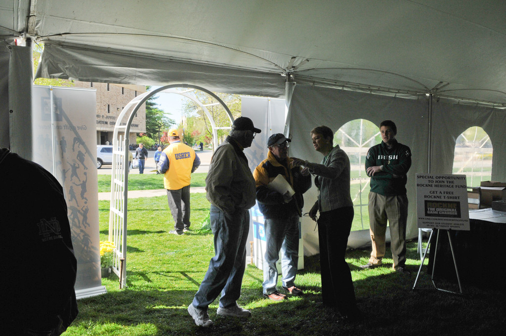 2012 Blue/Gold Rockne Tailgate