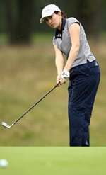 Kristin Wetzel registered a 78.82 scoring average during her freshman season.