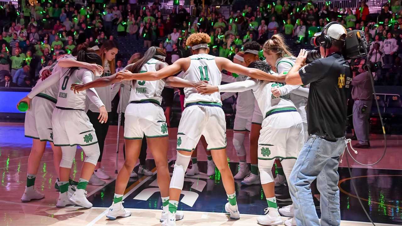 Team huddle