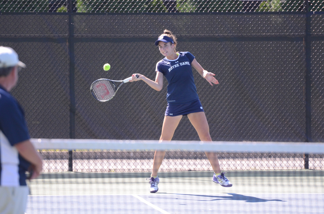 Sophomore Jane Fennelly clinched the win for the Irish.
