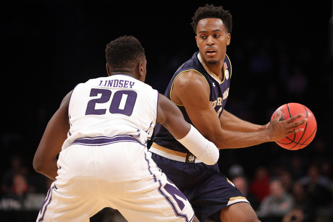 Notre Dame 70, Northwestern 66