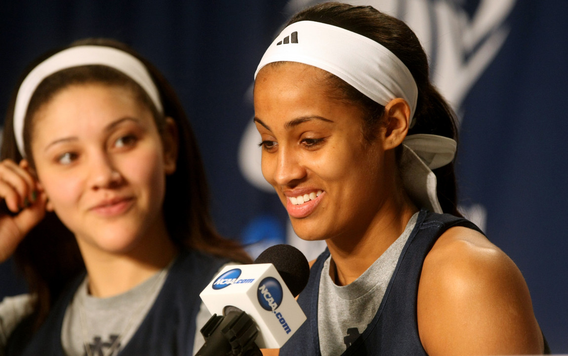 Skylar Diggins at Monday's press conference