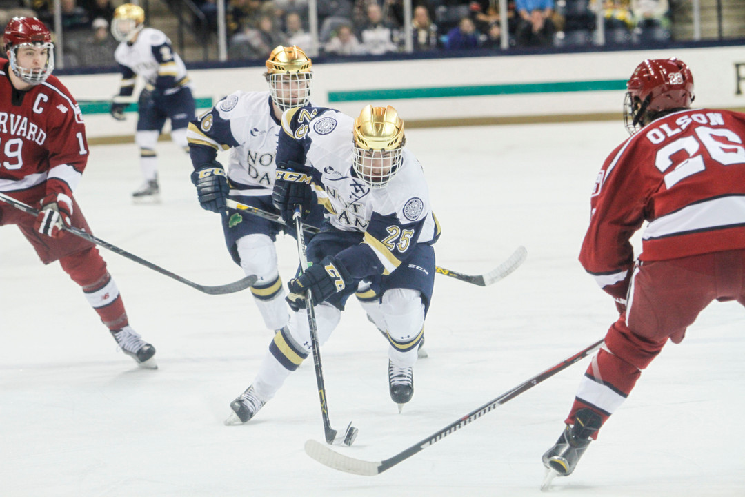 Dylan Malmquist is tied for second on the team with eight goals. 