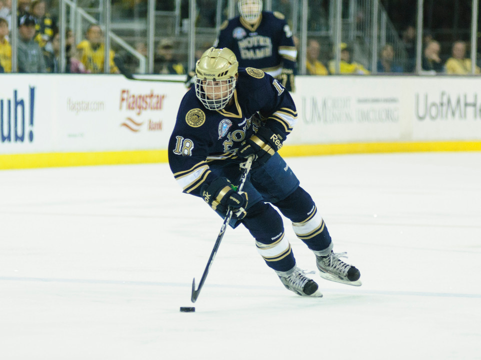 T.J. Tynan has been selected as the CCHA Warrior Player of the Month for December.