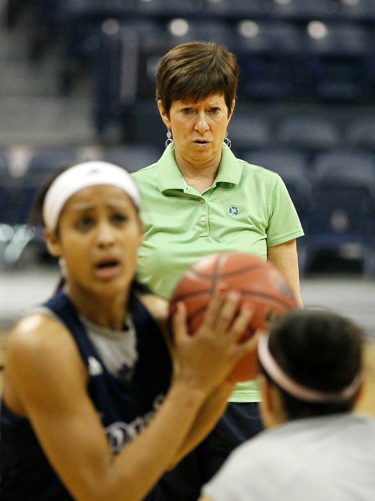 Notre Dame NCAA First Round Practice & Press Conference (AP)