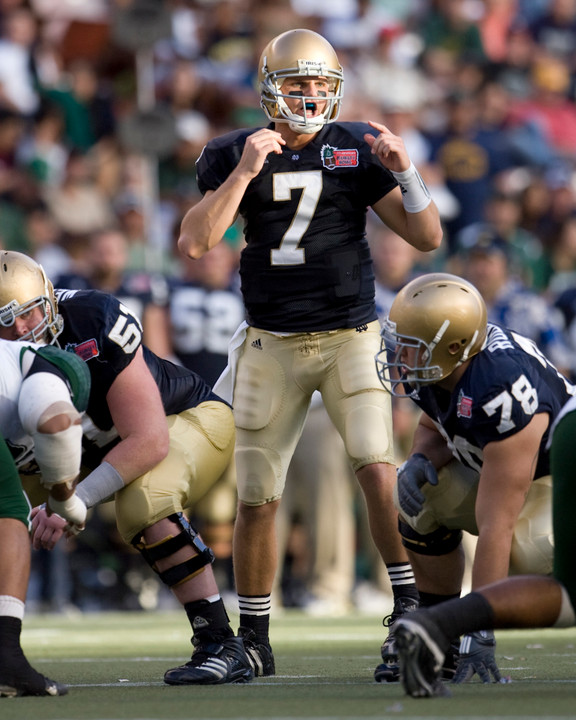 Junior Jimmy Clausen.
