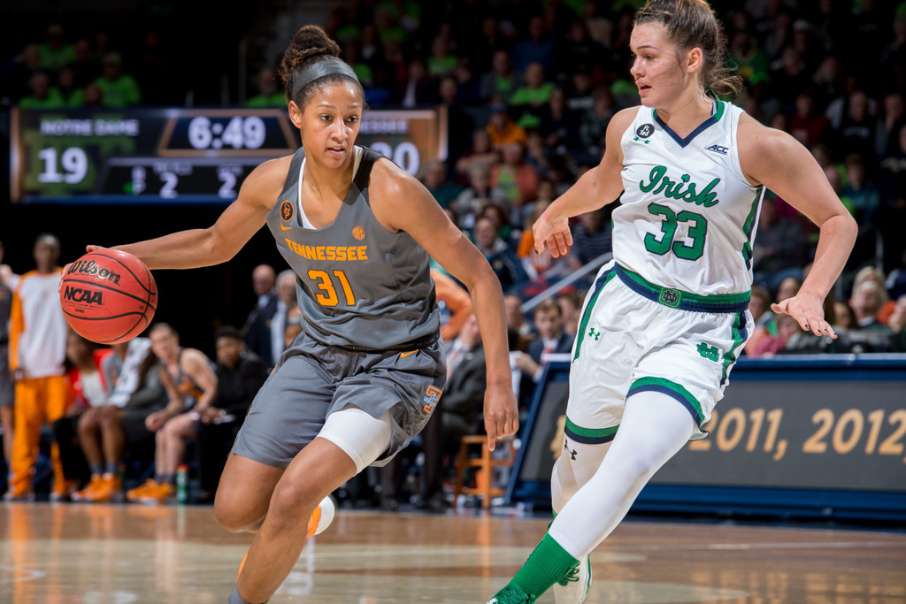 No. 3 Notre Dame vs. No. 18 Tennessee