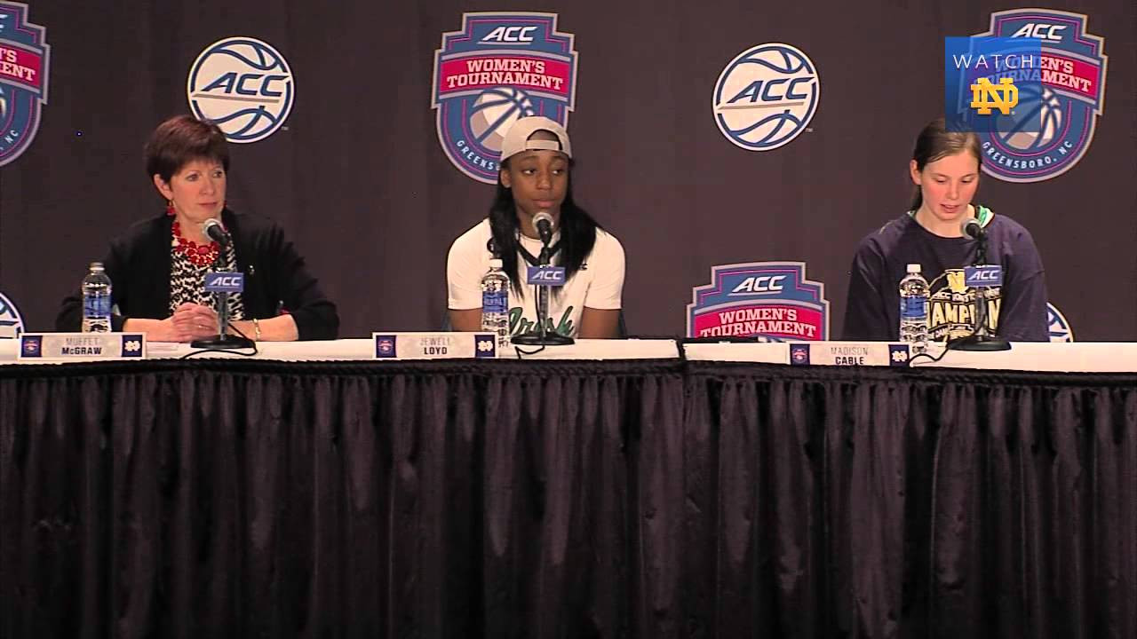 WBB - ACC Championship Press Conference