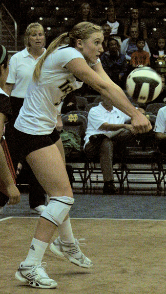 Freshman Andrea McHugh