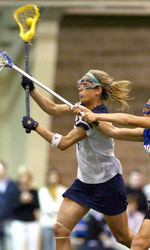 Jillian Byers scored three times for the Irish on Saturday.