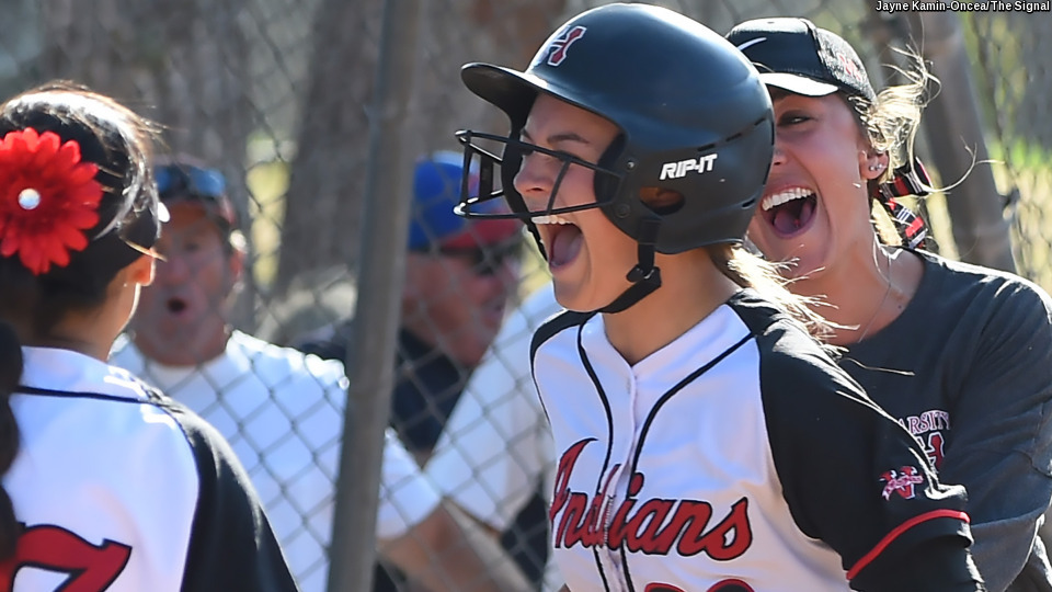Abby Sweet was one of the standout players for Hart High School in 2017 (Jayne Kamin-Oncea/The Signal)