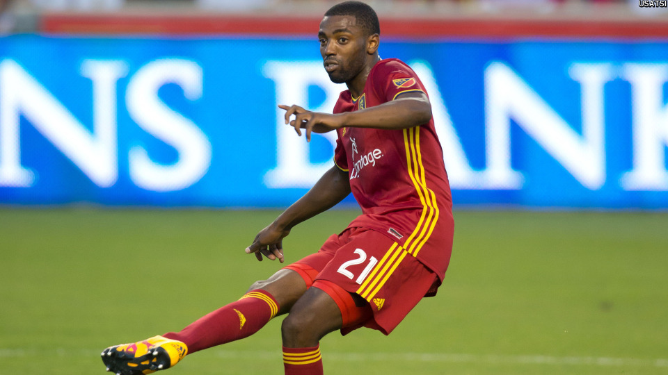 Real Salt Lake defender Aaron Maund