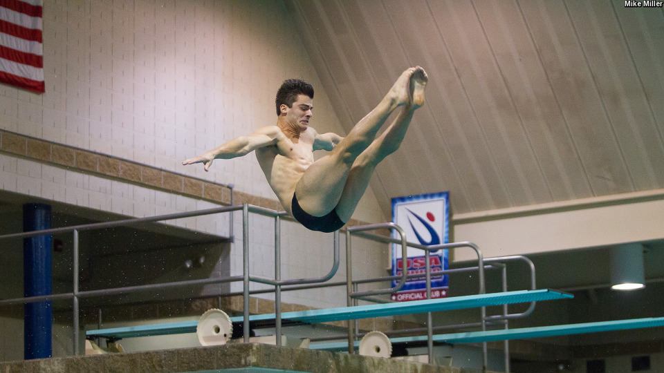 ACC Men's Diver of the Week Joe Coumos