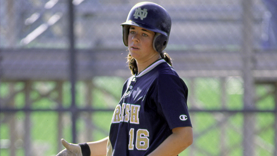 2001 BIG East Player of the Year Lizzy Lemire helped power the Notre Dame offense during the longest winning streak (33 games) in program history